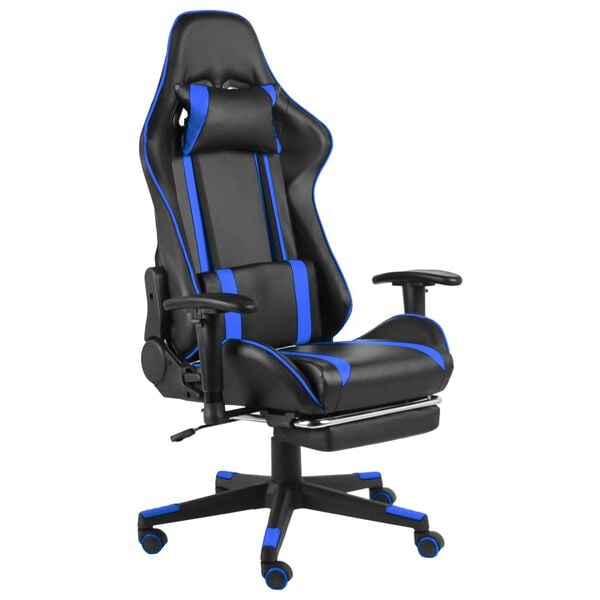 Velryxen Zephyr - Chaise gaming avec repose-pied