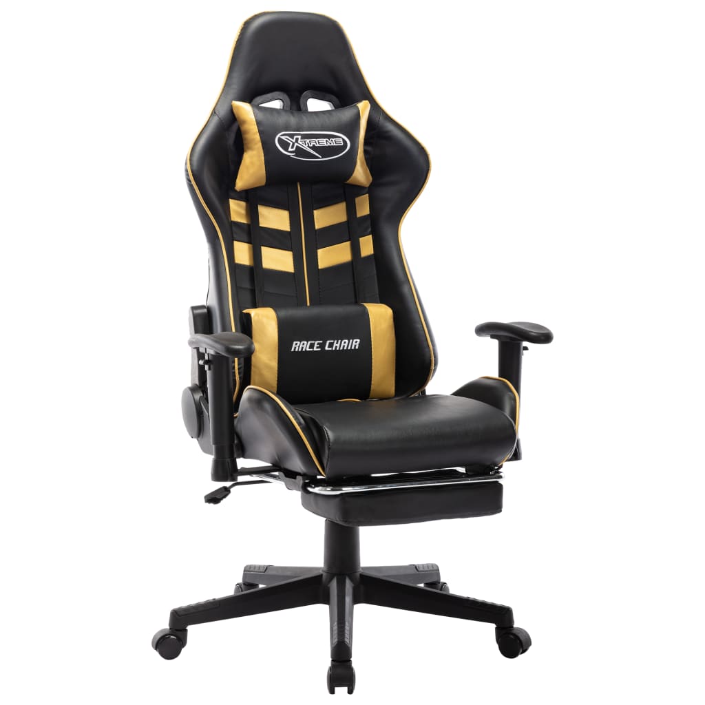 Velryxen Horizon – Chaise gaming avec repose-pied