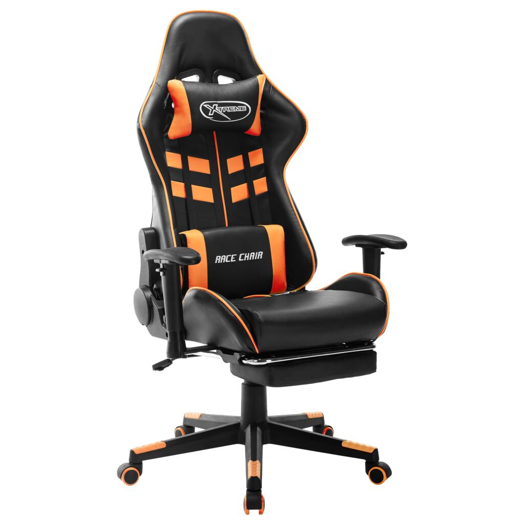 Velryxen Horizon – Chaise gaming avec repose-pied