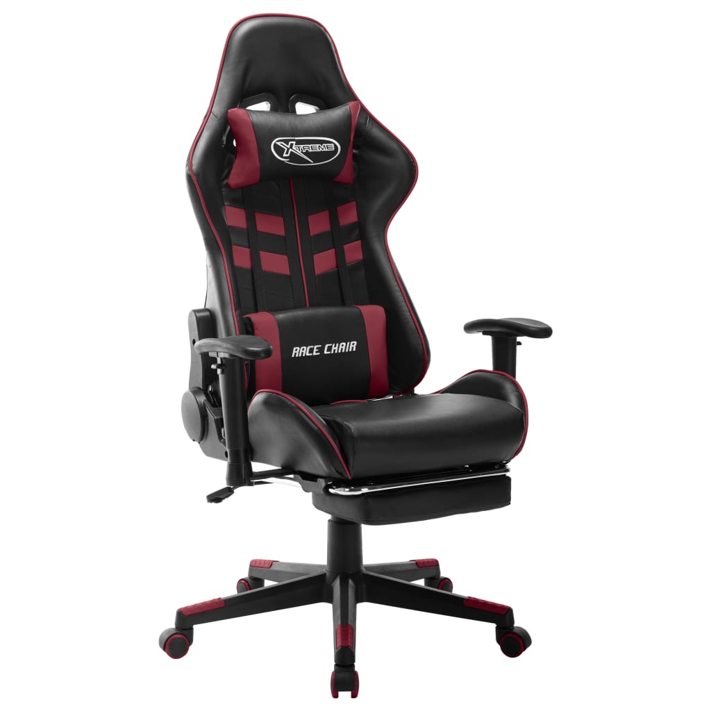 Velryxen Horizon – Chaise gaming avec repose-pied