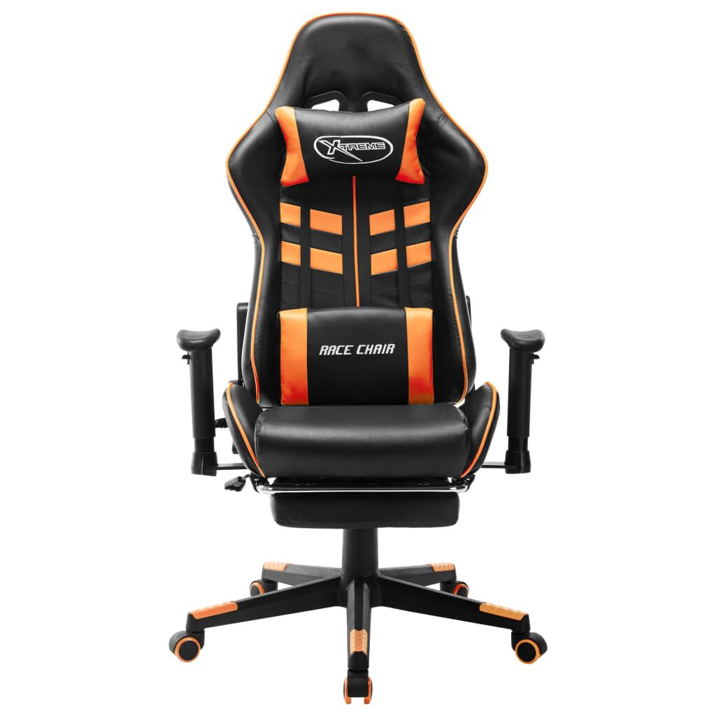 Velryxen Horizon – Chaise gaming avec repose-pied
