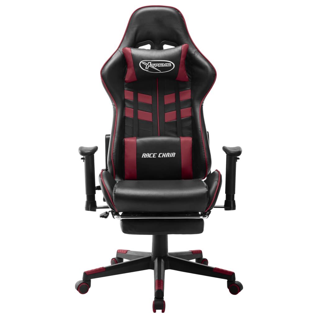 Velryxen Horizon – Chaise gaming avec repose-pied