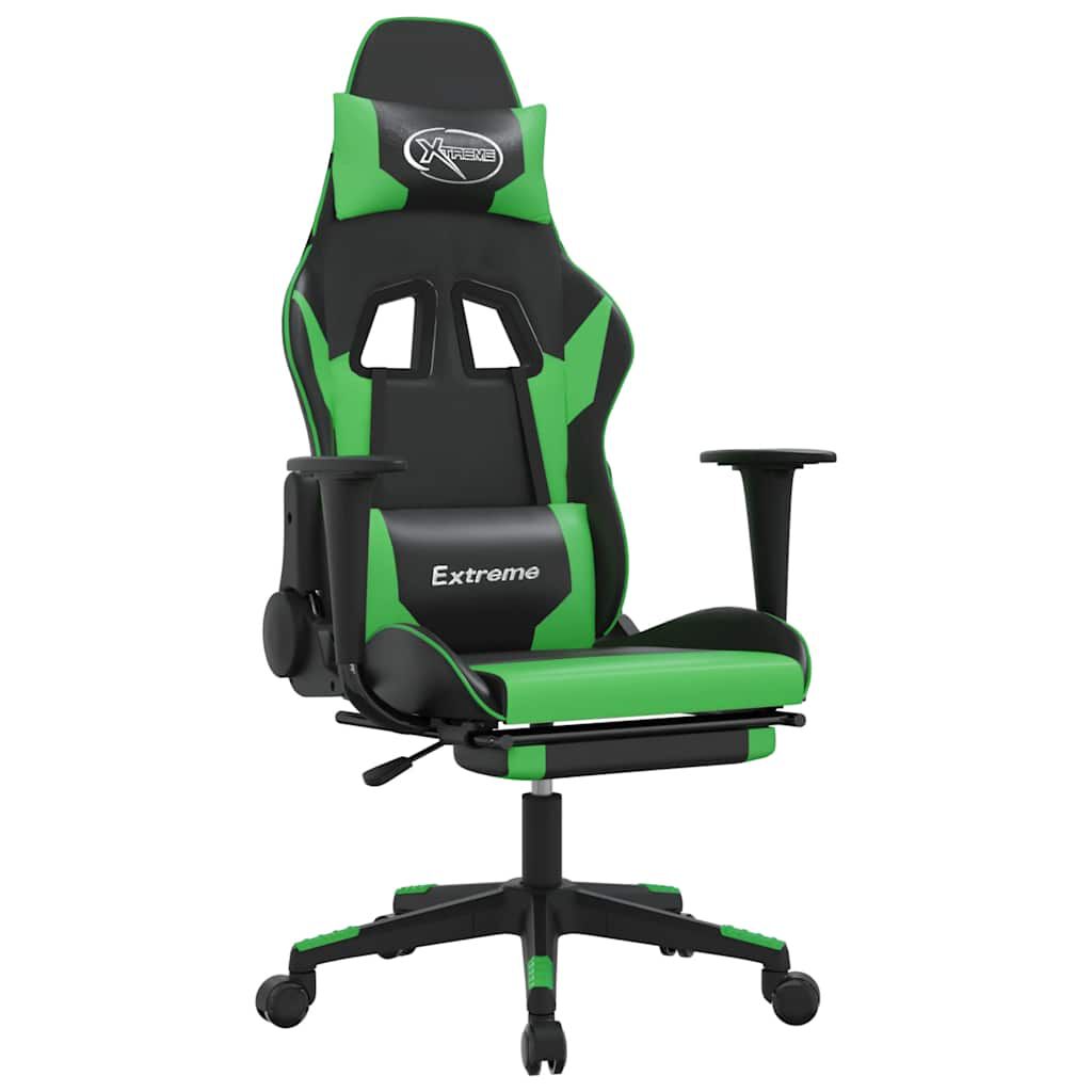 Velryxen Zenith – Chaise gaming avec repose-pied et massage