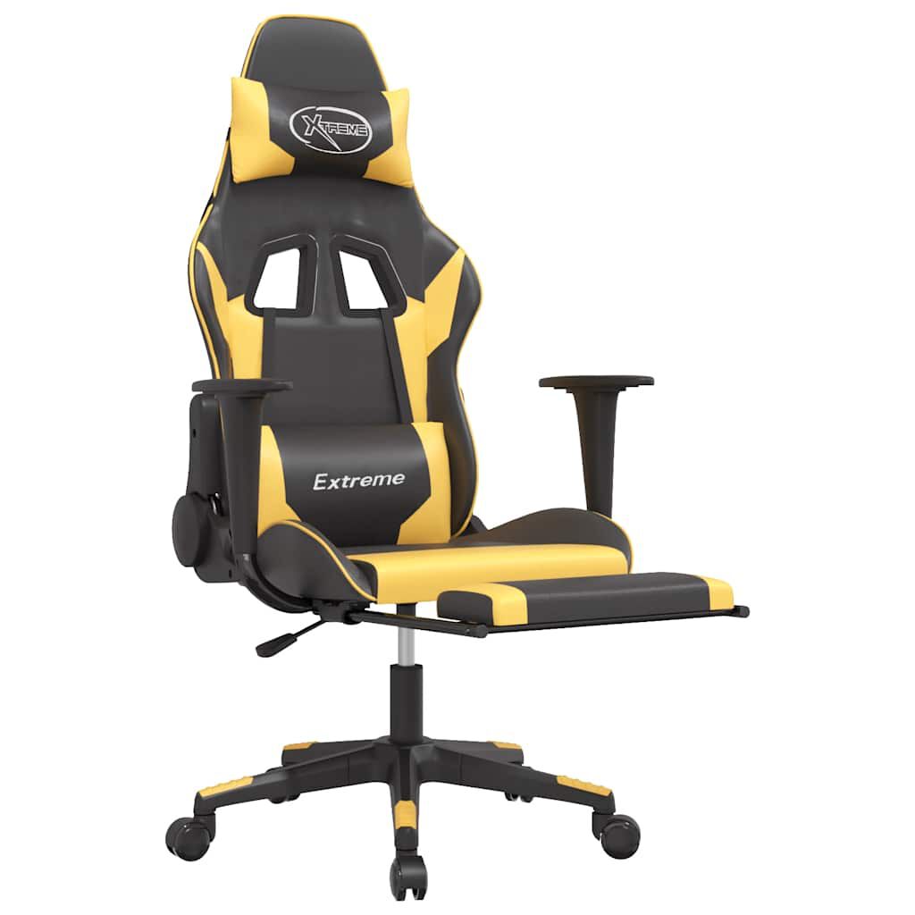 Velryxen Zenith – Chaise gaming avec repose-pied et massage