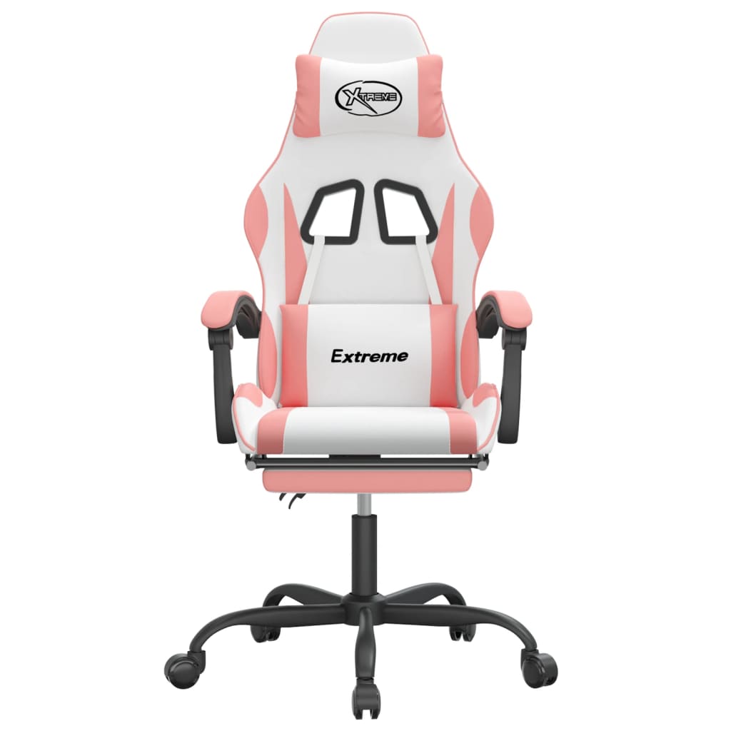 Velryxen Zenith – Chaise gaming avec repose-pied et massage