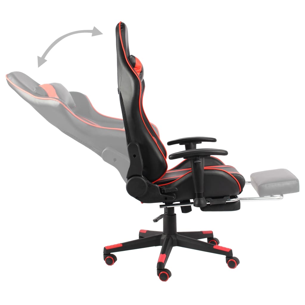 Velryxen Zephyr - Chaise gaming avec repose-pied