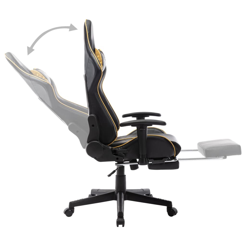 Velryxen Horizon – Chaise gaming avec repose-pied