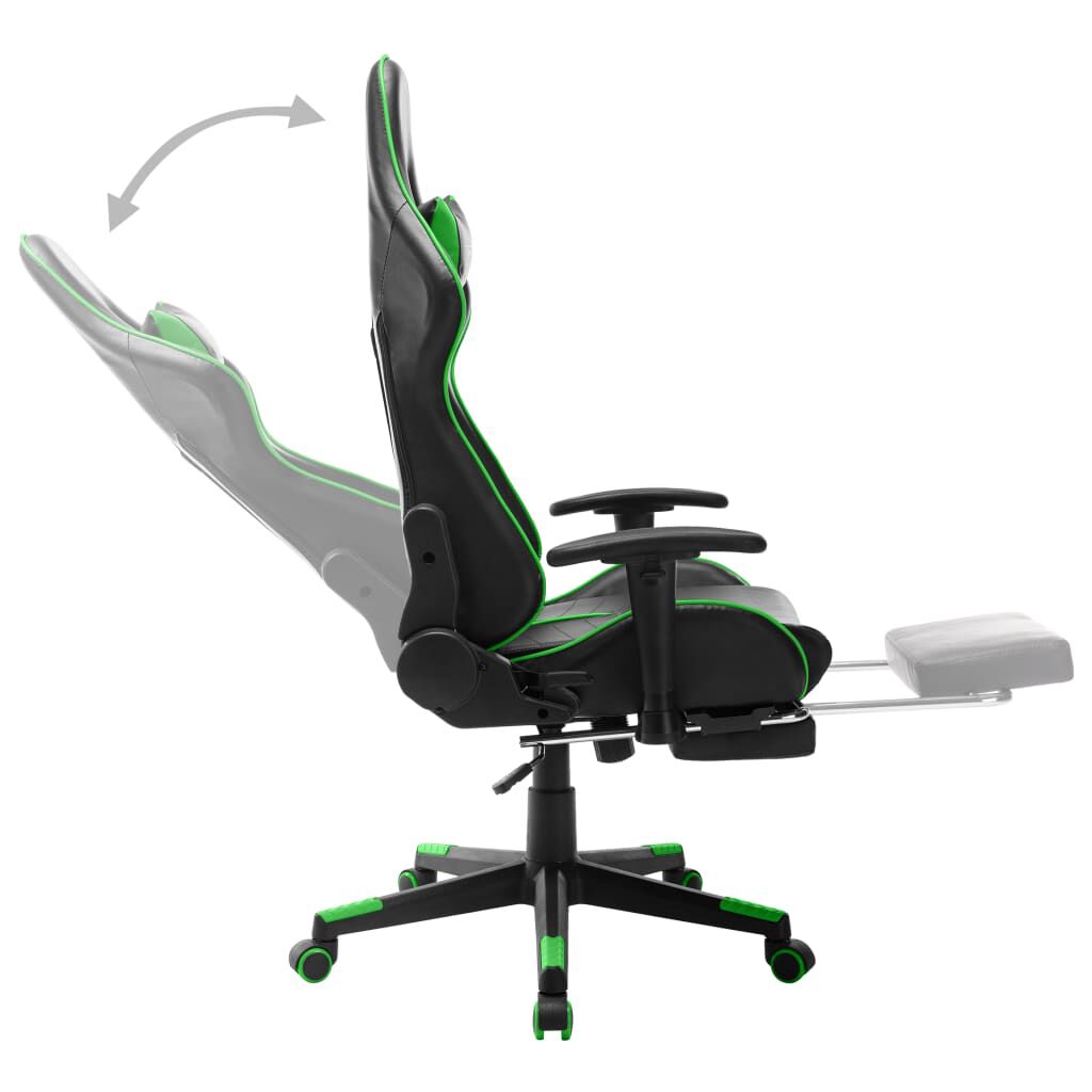 Velryxen Horizon – Chaise gaming avec repose-pied