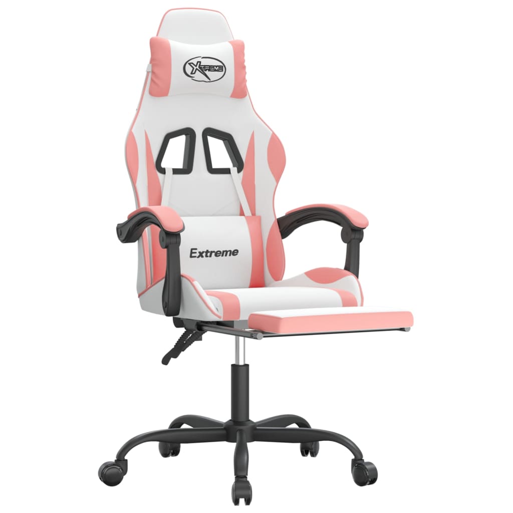Velryxen Zenith – Chaise gaming avec repose-pied et massage