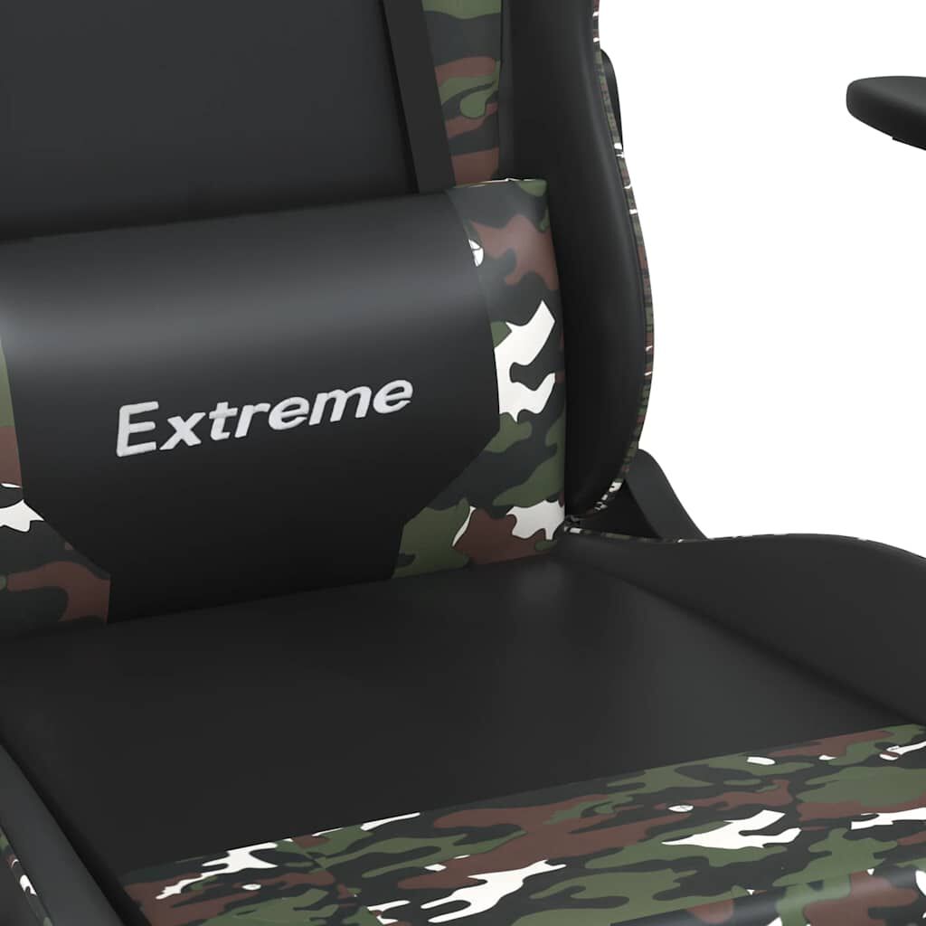 Velryxen Zenith – Chaise gaming avec repose-pied et massage